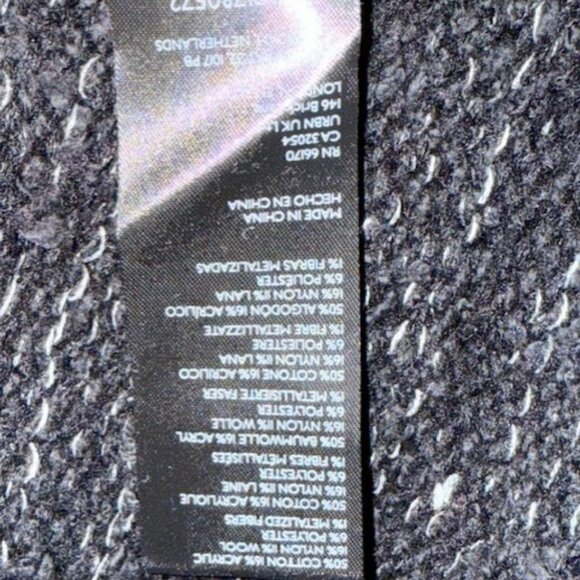 Pilcro Peace Love Icon Zip-Up Cardigan Sweater - Picture 15 of 16